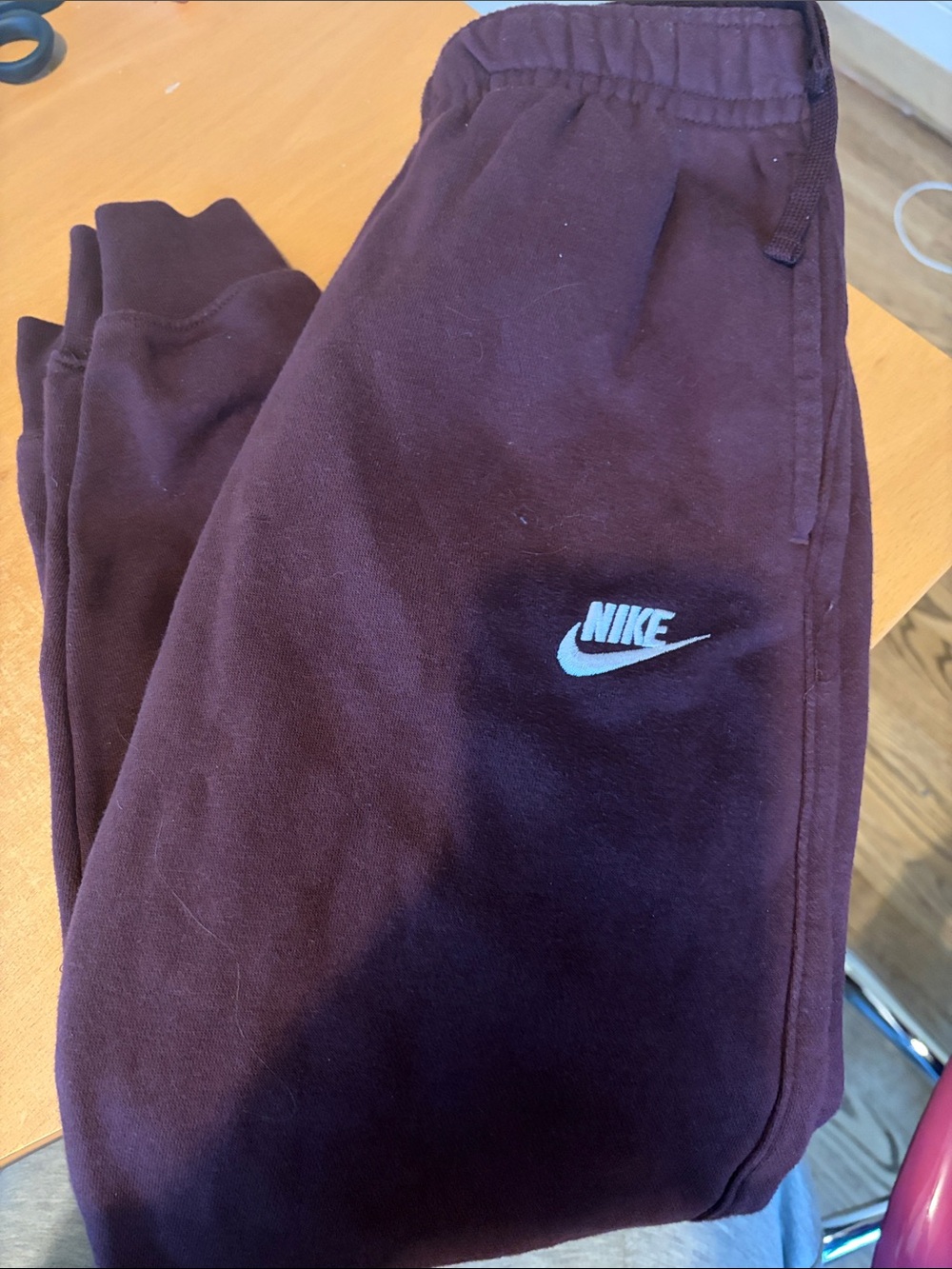 Men’s Nike maroon  joggers